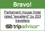 Trip Advisor Bravo badge