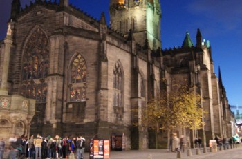 St Giles Cathedral in Edinburgh City