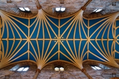 The ceiling detail in St Giles Cathedral