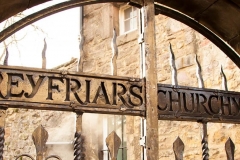 Greyfriars Church gates