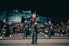 Massed Pipes and Drums at the Royal Edinburgh Military Tattoo