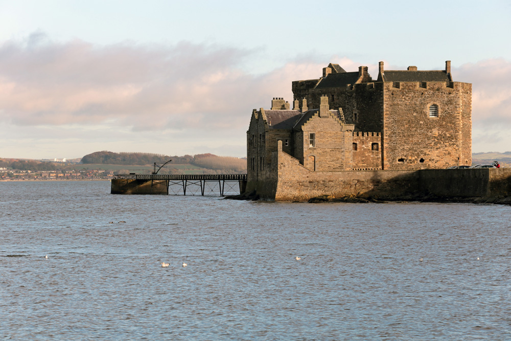 Blackness Castle on the shores of the Firth of Forth