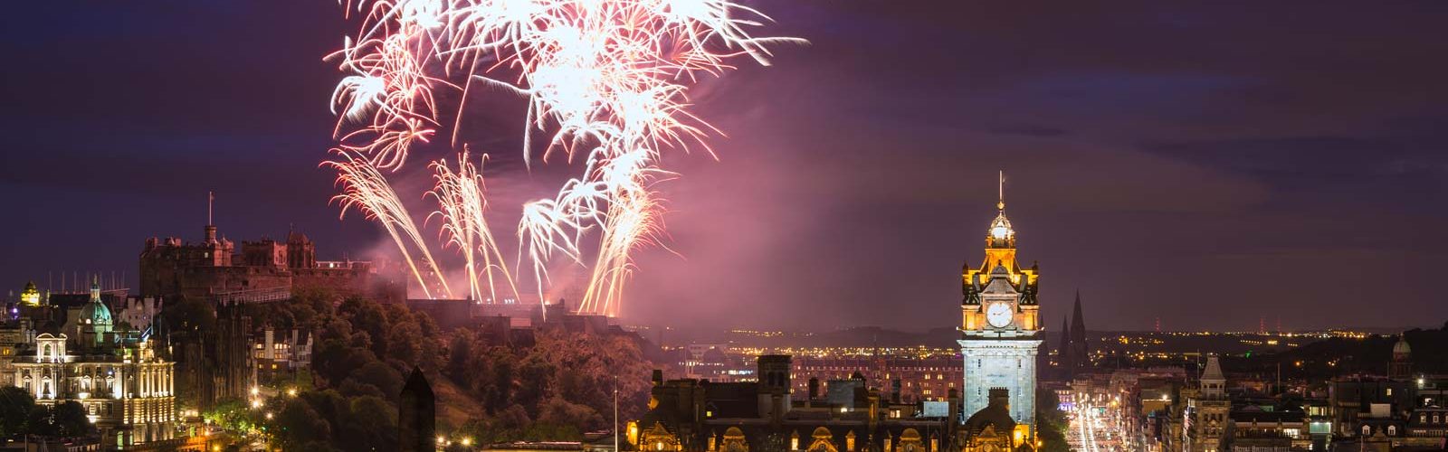 Hogmanay Fireworks in Edinburgh