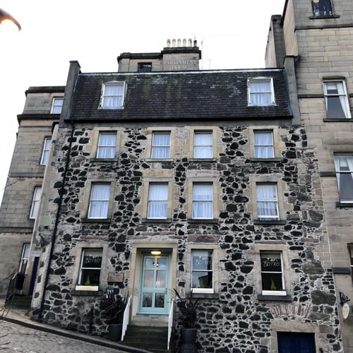 Historic hotel building Edinburgh