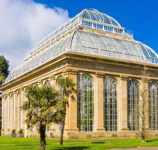 The Edinburgh Botanical Gardens Glasshouse