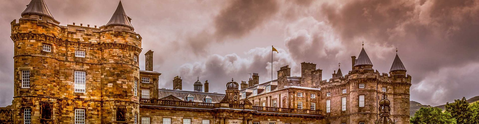 The Palace of Holyrood in Edinburgh