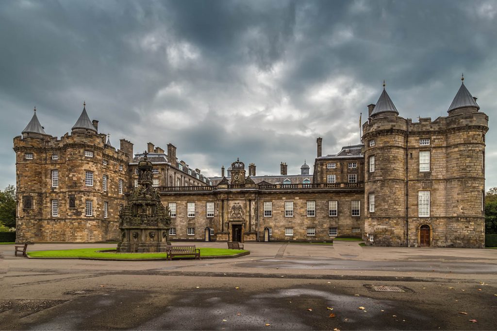 Holyrood Palace in Edinburgh
