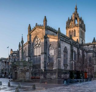 St Giles Cathedral in Edinburgh