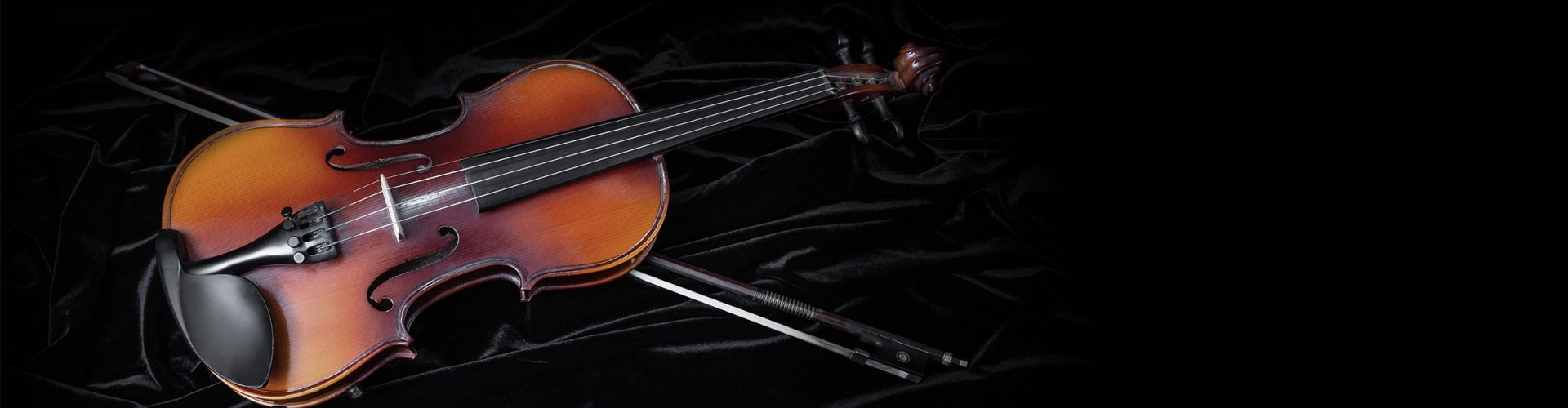 A violin and bow