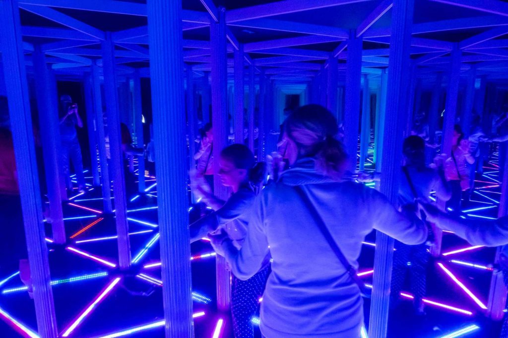 Mirror Maze at Camera Obscura and World of Illusions