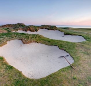 Bunkers on the Castle Course