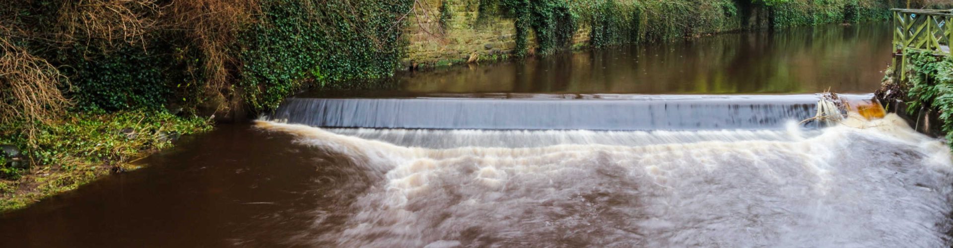 Weir on the Water of Leith