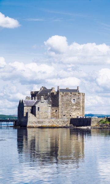 Blackness Castle on the Firth of Forth, near Linlithgow