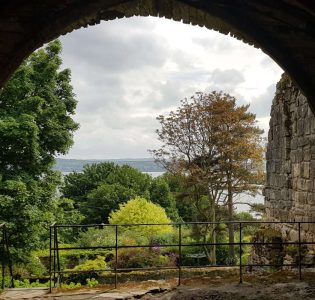 View from the abbey in Culross