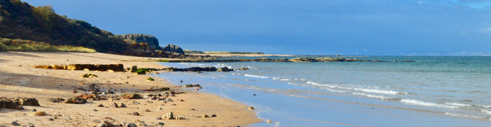 Gullane Bents sandy beach, East Lothain
