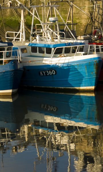 Fishing boat in Pittenweem Harbour