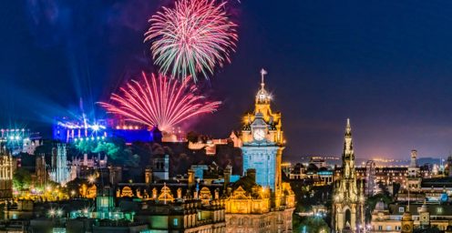 Welcome in the New Year with all of your loved ones in Edinburgh.